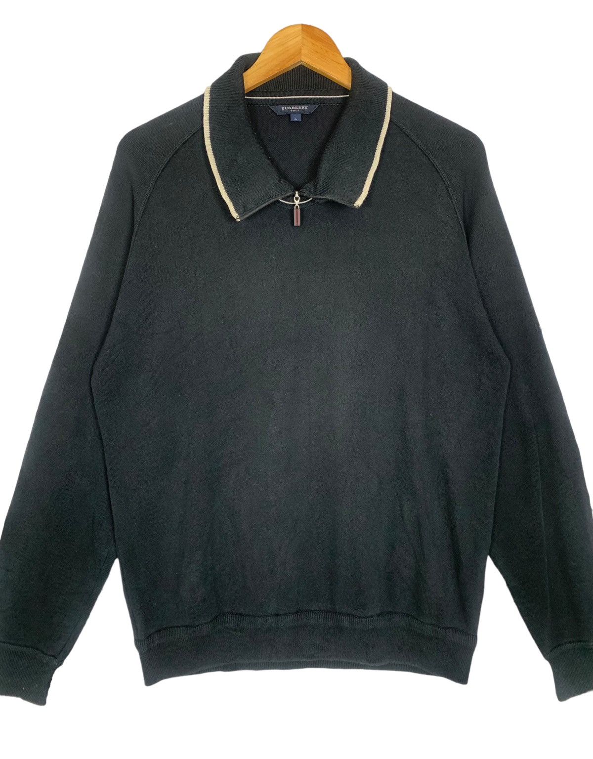 Burberry Burbarry Golf Designer Luxury Sweatshirt Colour Blueblack Size US M / EU 48-50 / 2 - 3 Thumbnail