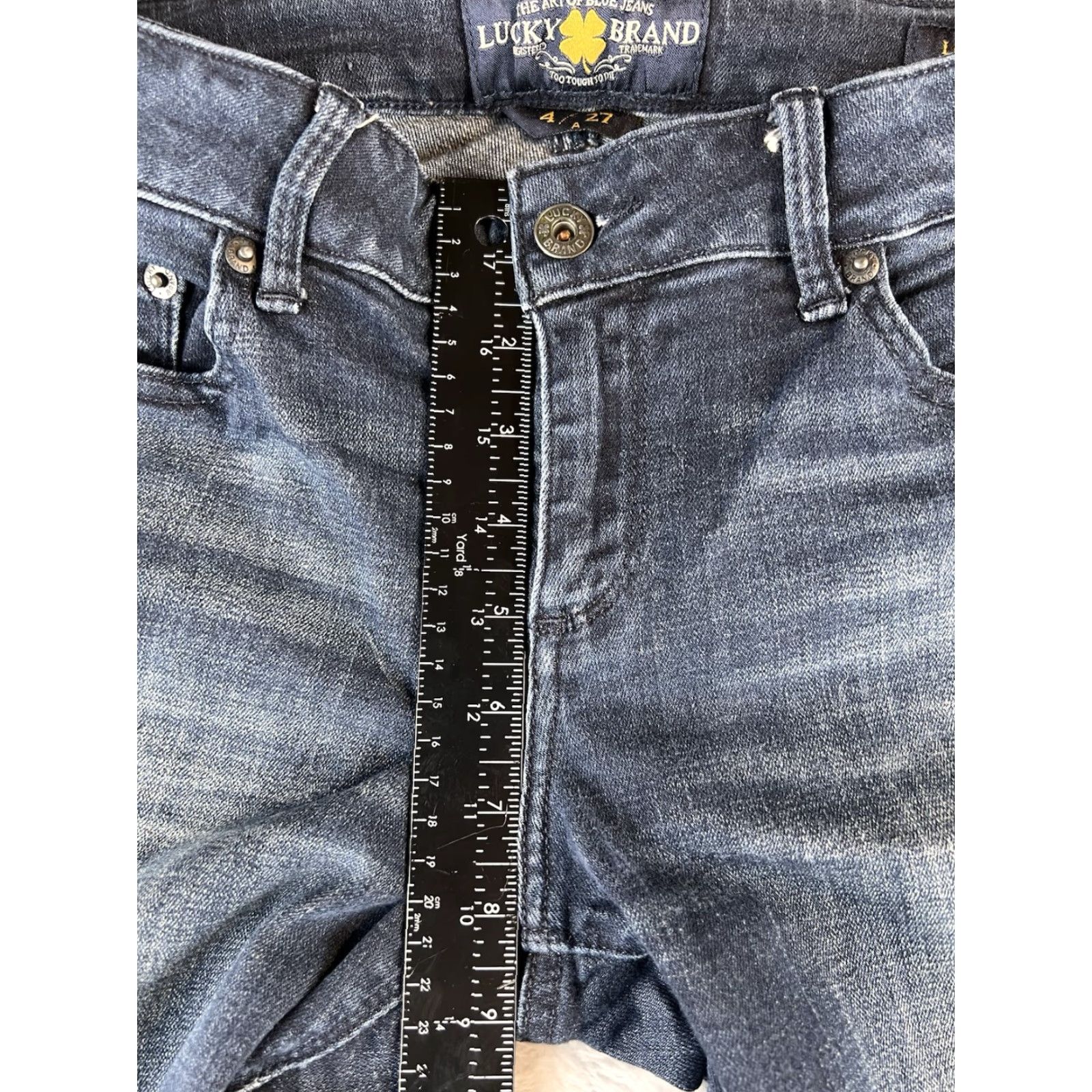 Lucky Brand Lucky Brand Lolita Skinny Jeans Medium Wash Stretch Women’s 4/27 Jeans Womens Skinny 90s Boho Vintage? No Size 27" / US 4 / IT 40 - 4 Thumbnail