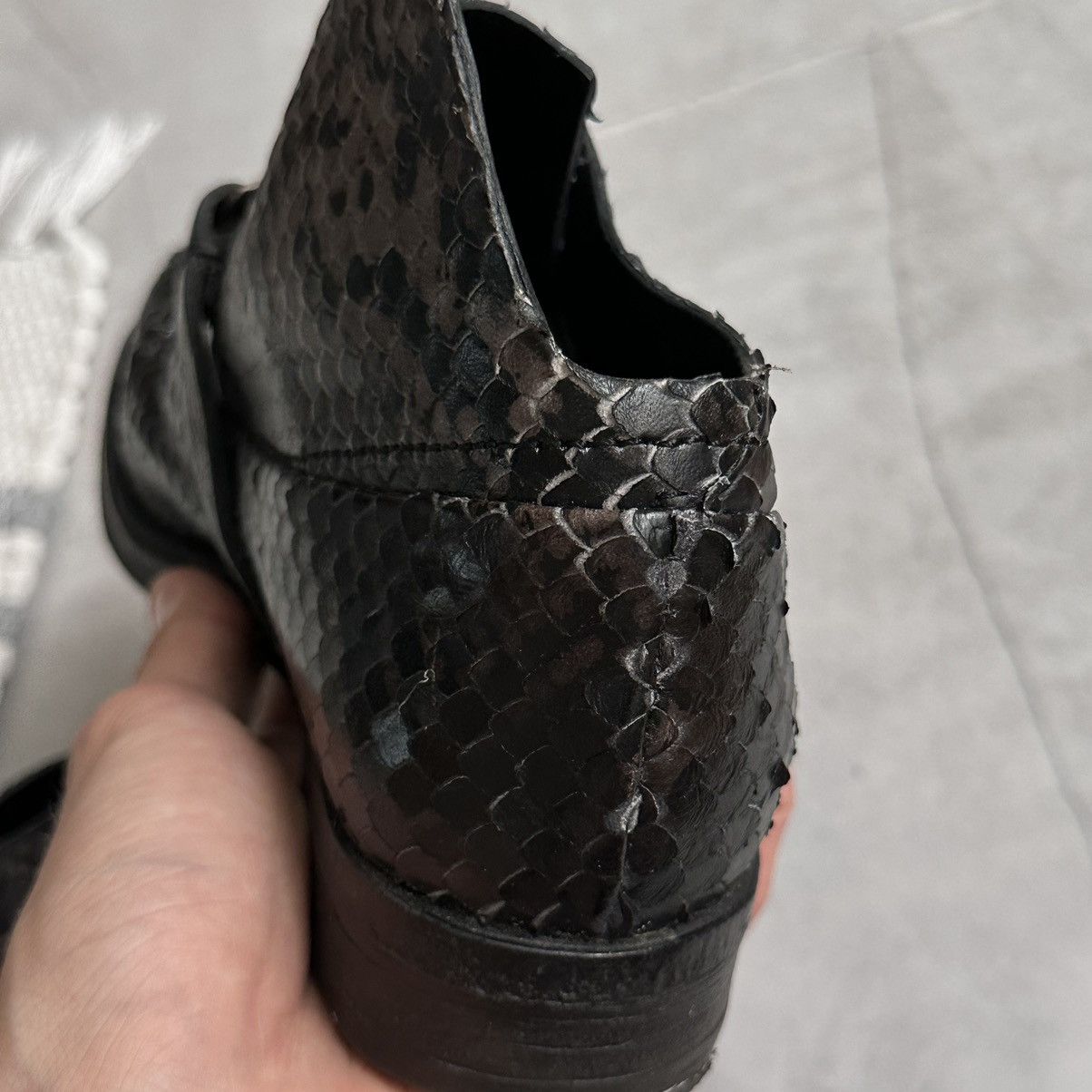 A.S.98 RARE AS 98 Airstep Vintage Straps Boots Faux Python Leather Size US 7 / IT 37 - 19 Thumbnail