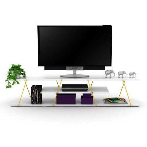 Designer × Homemade FurnisHome Store Tars Mid Century Modern Tv Stand 4 Shelves Size US L / EU 52-54 / 3 - 6 Thumbnail