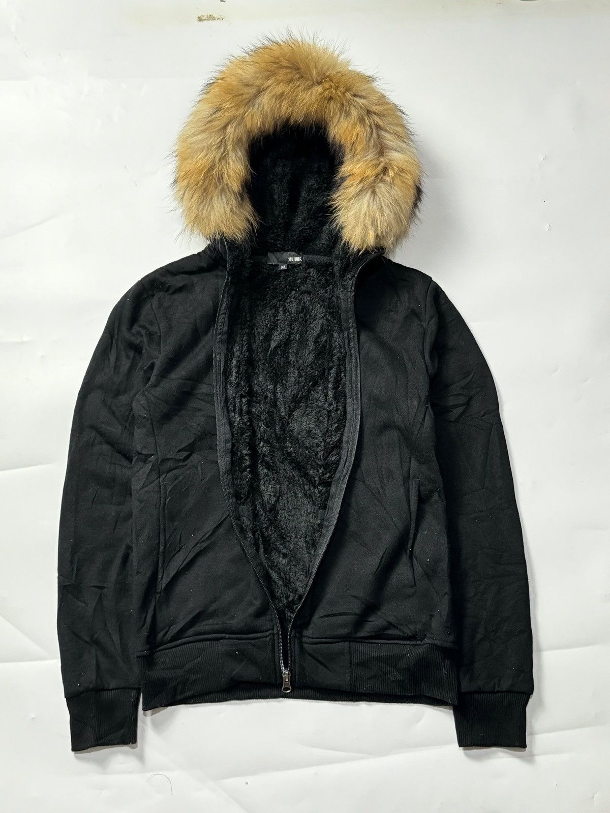 If Six Was Nine × Japanese Brand × Le Grande Bleu (L.G.B.) Furhoodie black sherpa japanese rubik Style Ifsix Lgb Size US M / EU 48-50 / 2 - 3 Thumbnail
