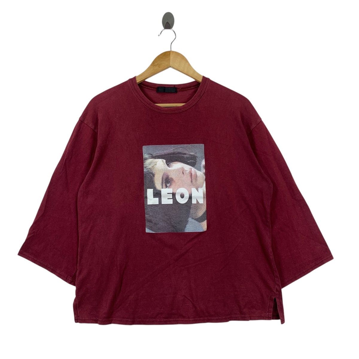 Vintage MERCI LEON : The PROFESSIONAL Movie By Accord Tshirt Size L / US 10 / IT 46 - 1 Thumbnail
