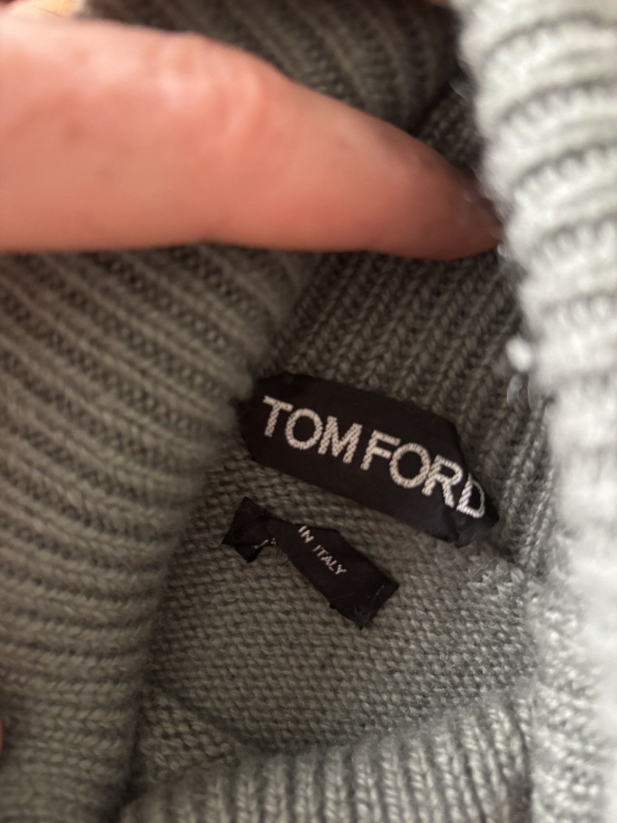 Tom Ford Tom Ford Sage Green Cashmere 85%mohair 15% sz48 Size US M / EU 48-50 / 2 - 4 Thumbnail