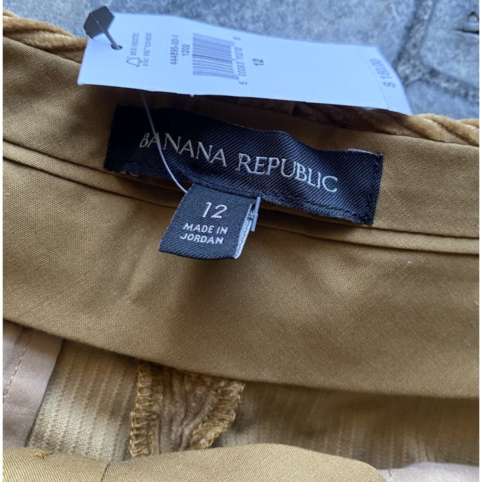 Banana Republic Banana Republic Pants Corduroy Brown 12 Women NWT Regular MSRP 50 Size 34" / US 12 / IT 48 - 7 Thumbnail