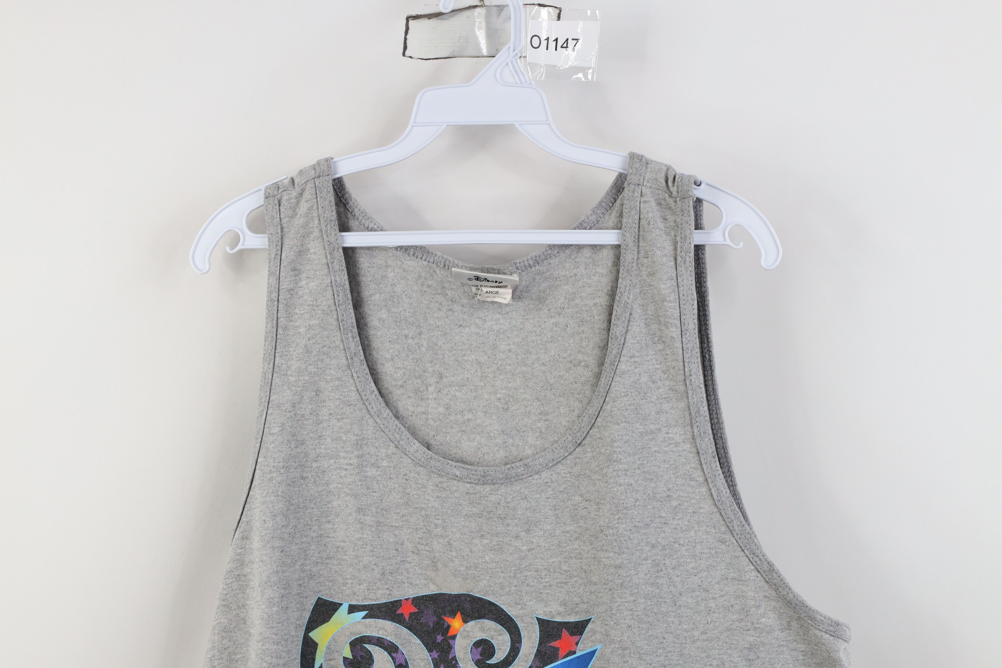Disney Vintage 90s Disney MGM Studios Tank Top T-Shirt Heather Gray Size US XL / EU 56 / 4 - 2 Thumbnail