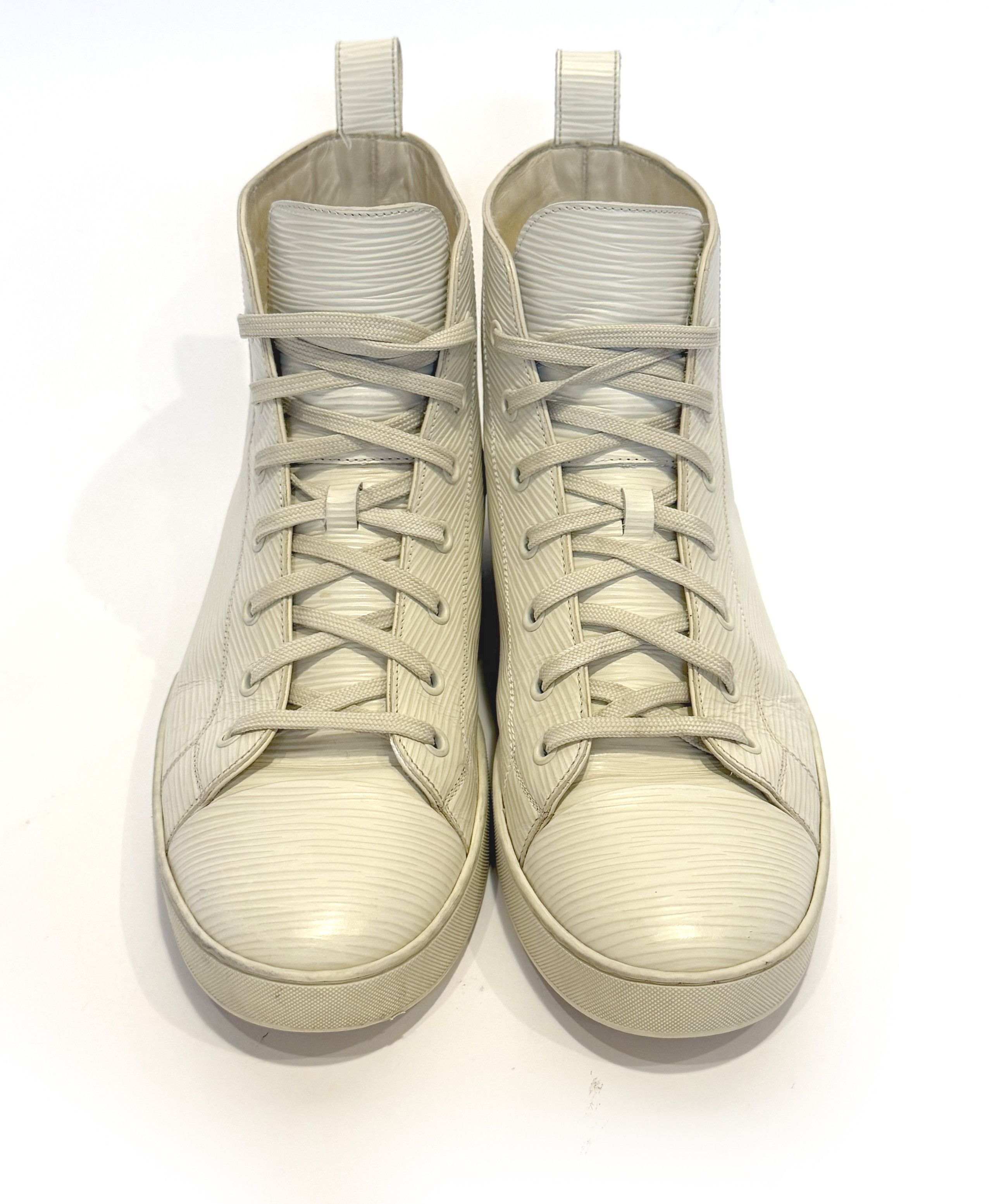 Louis Vuitton Louis Vuitton Epi Leather High-Top Sneaker - Men's Size US 6 Size US 6 / EU 39 - 2 Thumbnail