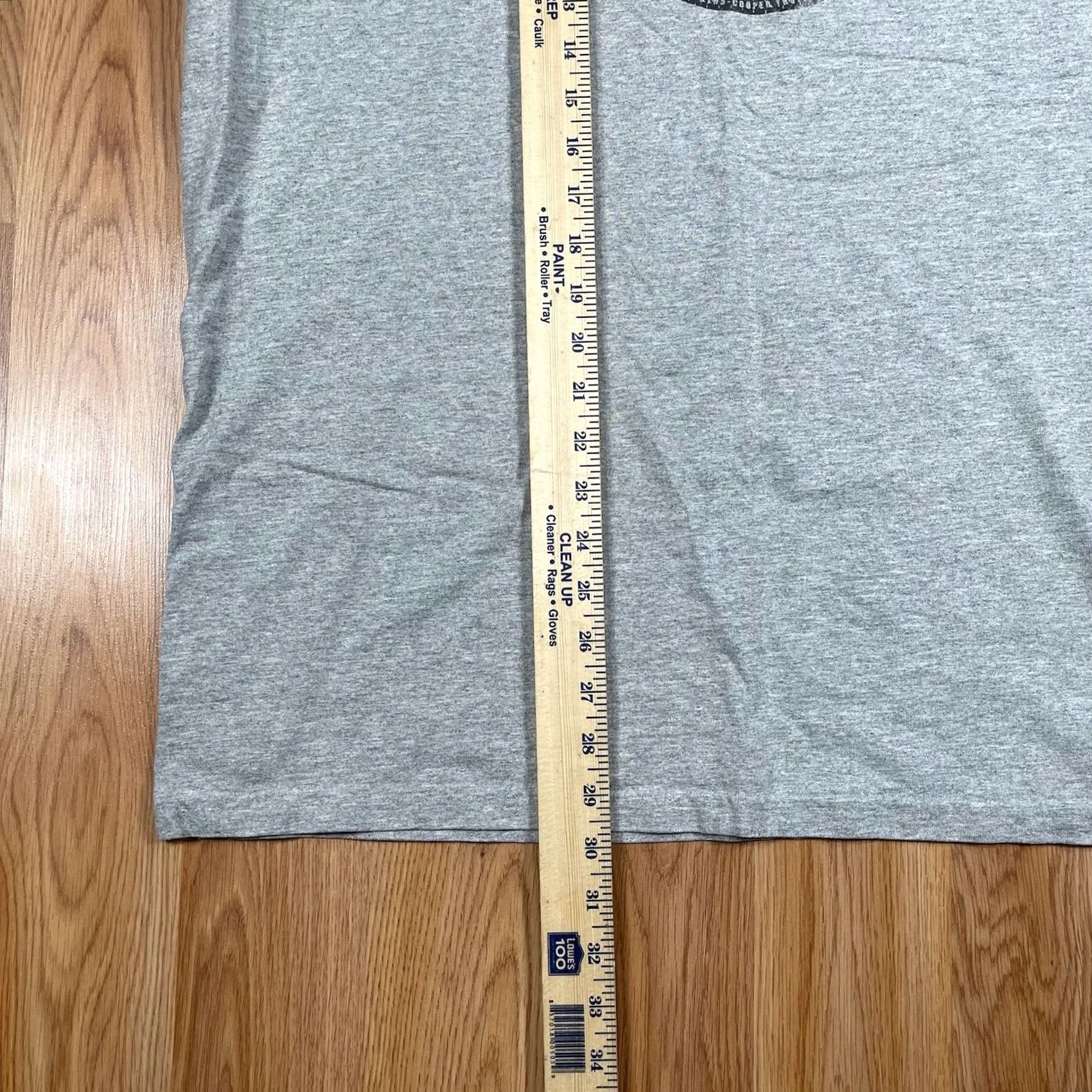 Vintage Unbranded CrewNeck Graphics T-Shirt Mens XL Extra Large 100% Cotton Made In USA Gray Short Sleeve Logo T-Shirt Mens XL Size US XL / EU 56 / 4 - 4 Thumbnail