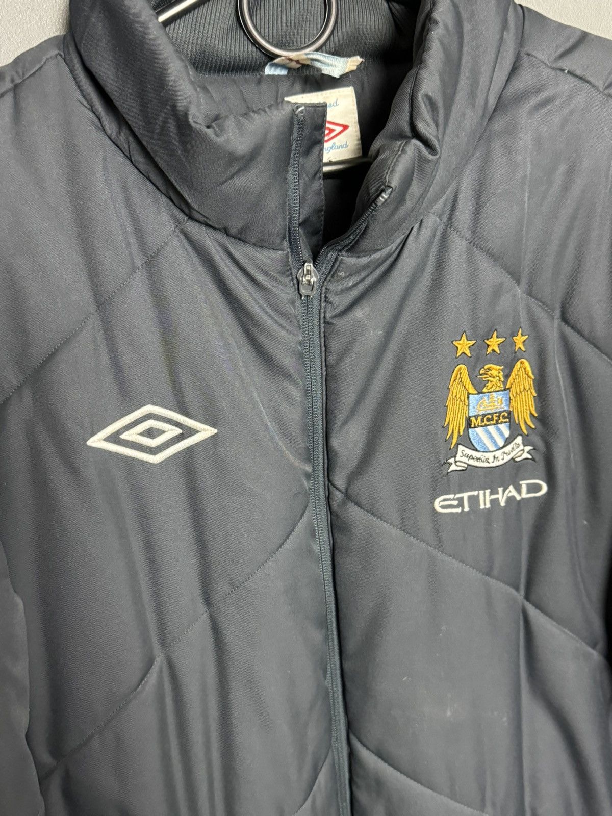 Umbro Manchester City Training Football Soccer Jacket Size US XL / EU 56 / 4 - 3 Thumbnail