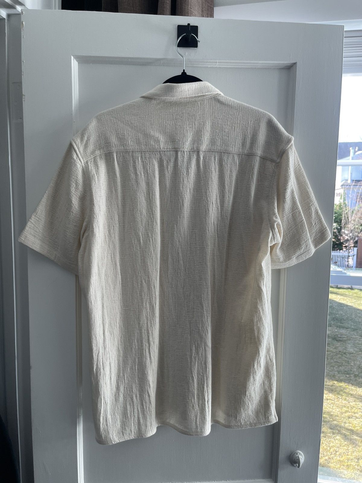 Zara Zara Beige Knit Button Up Shirt Size Large new with tags Size US L / EU 52-54 / 3 - 6 Thumbnail