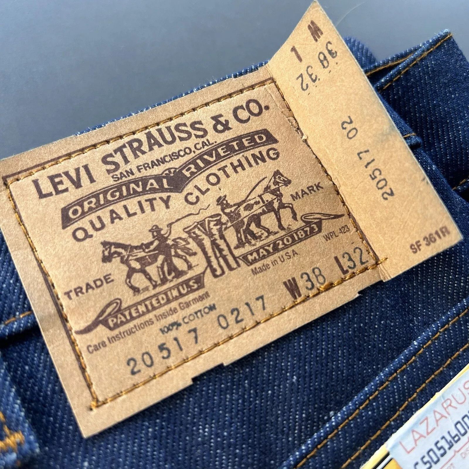 Levi's Vintage Levis Saddleman Boot Cut Jeans Mens Size US 38 / EU 54 - 12 Thumbnail