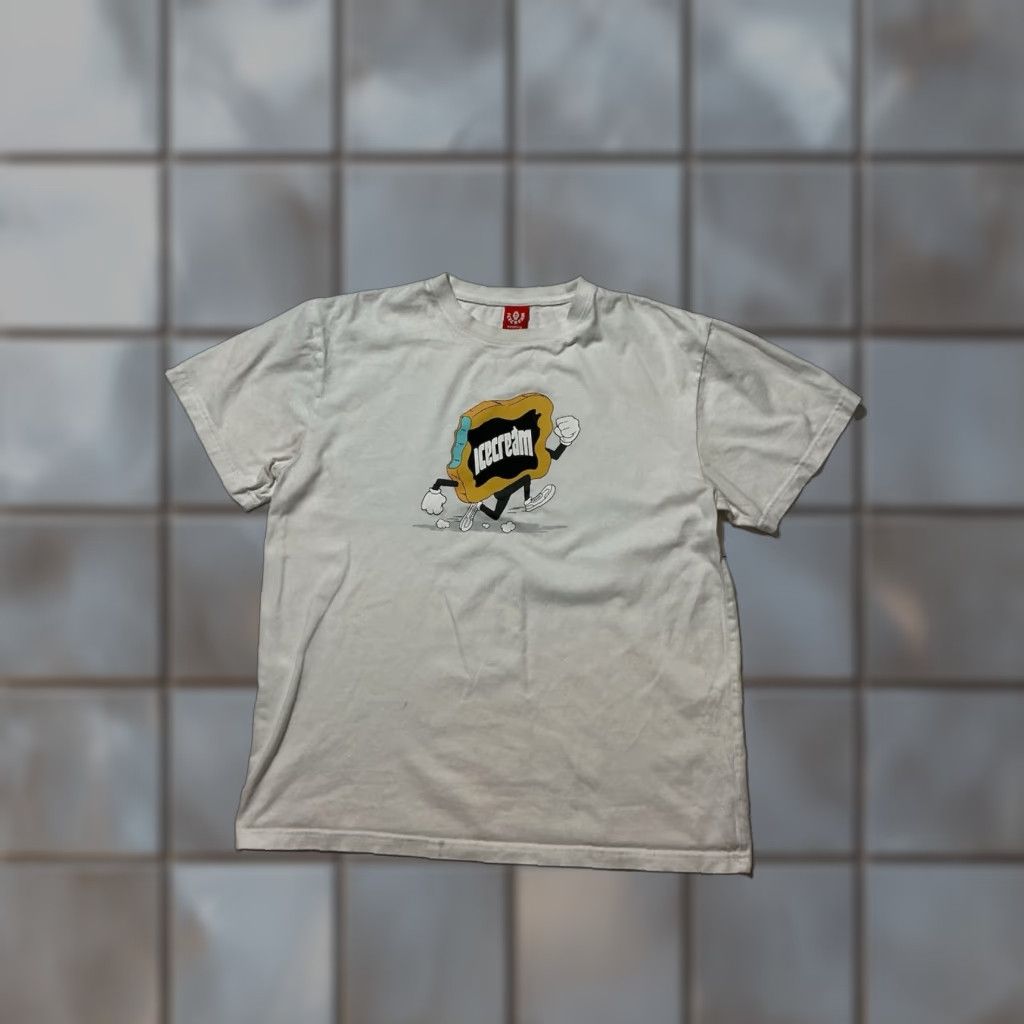 Vintage VINTAGE Ice Cream Billionaire Boys Club BBC Graphic White S/S Crewneck T-Shirt Mens Size L White Crewneck Graphic BBC Ice Cream T-Shirt Mens Size US L / EU 52-54 / 3 - 1 Thumbnail