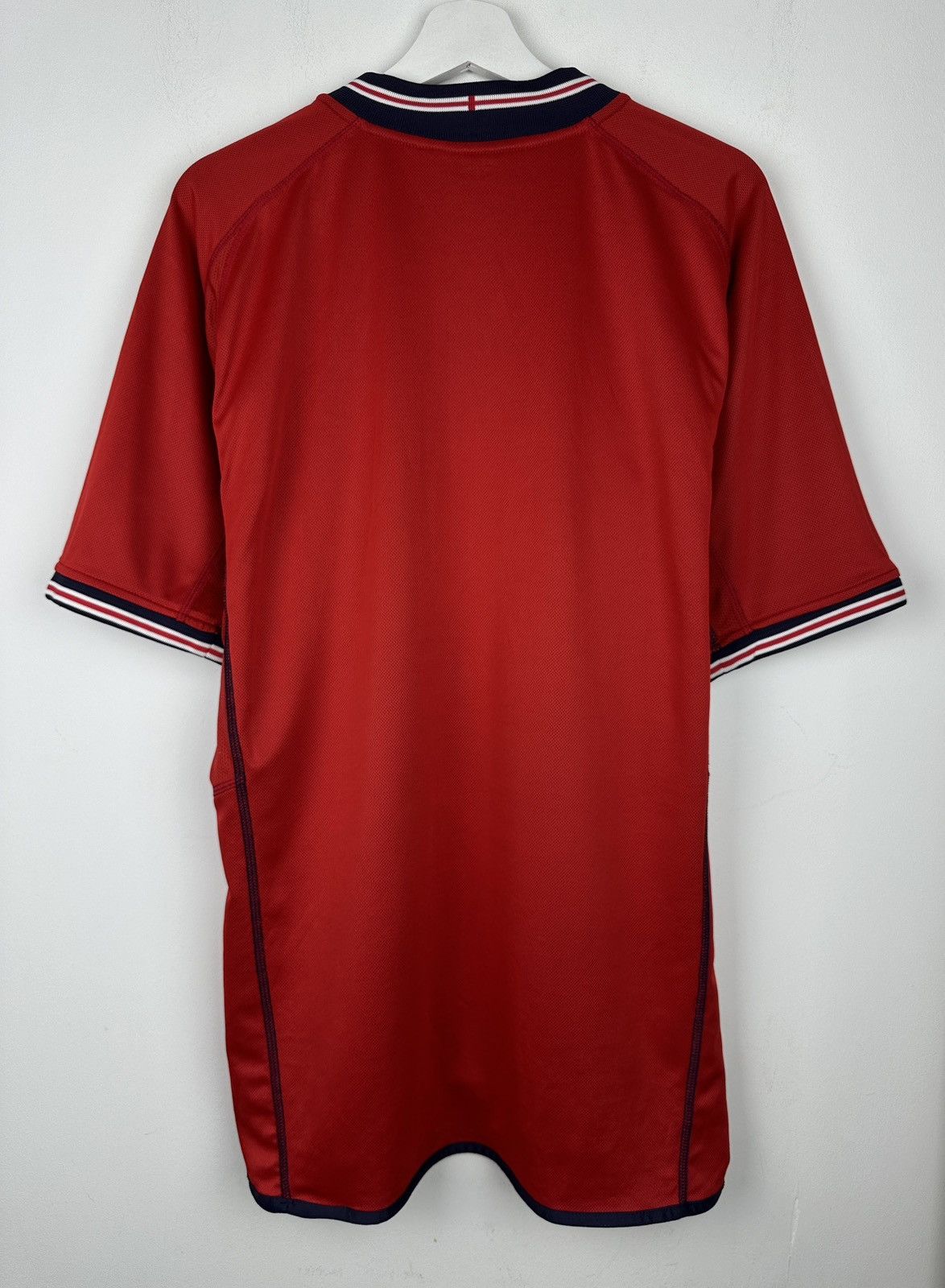Umbro England 2002 Away Reversible Soccer Jersey Football Shirt Size US XL / EU 56 / 4 - 9 Thumbnail
