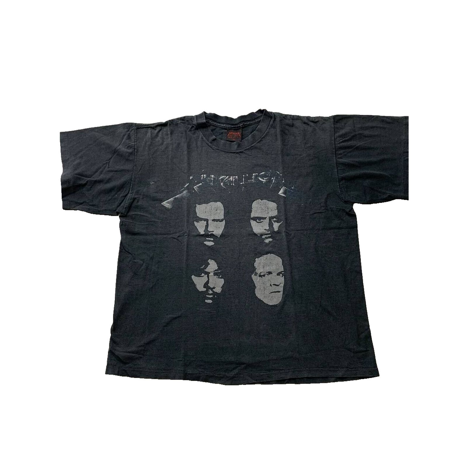 image of Band Tees Metallica Original Tour 1991 Merch XL Bs-S0205P-B009 in Black, Men's