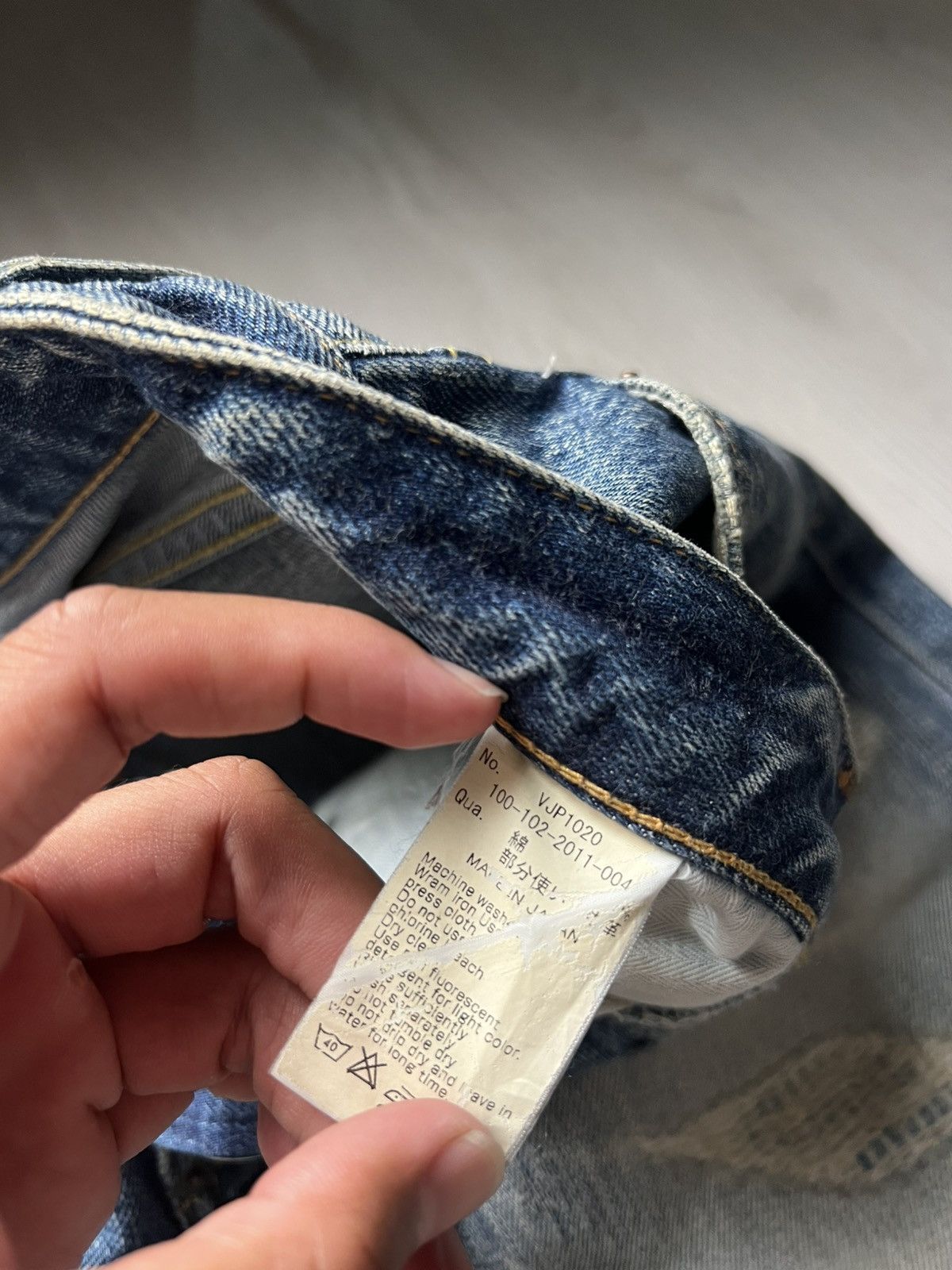 Japanese Brand Vanquish Distressed Boro Bootcut Jeans Kapital Boro Inspired Size US 30 / EU 46 - 8 Thumbnail