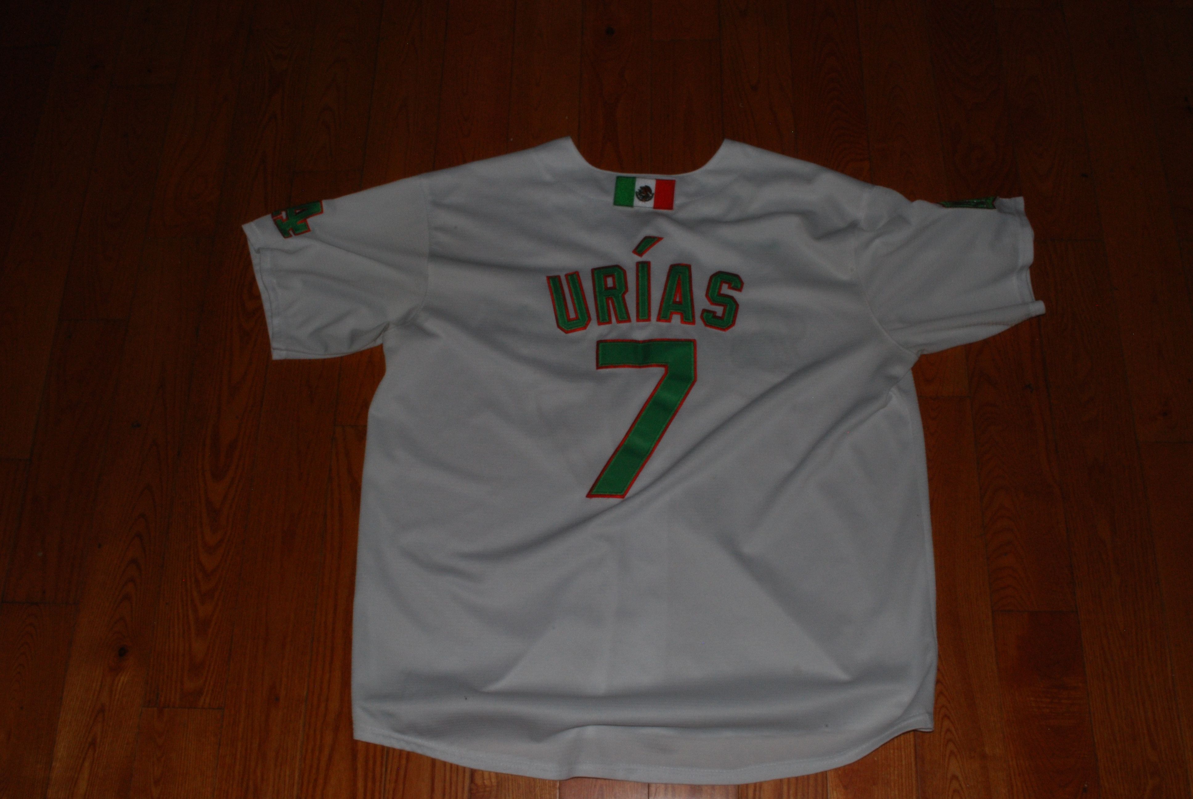 Nike Nike LA Dodgers Julio Urias #7 Mexican Colors MLB Jersey Size US L / EU 52-54 / 3 - 4 Thumbnail