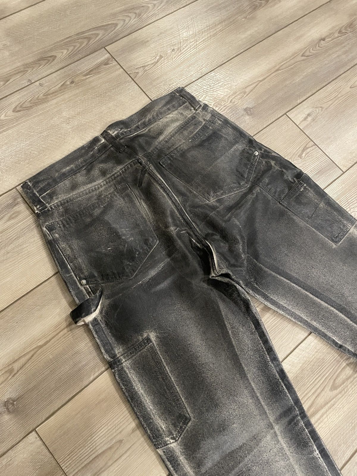 Helmut Lang Helmut Lang Masc Lo Waxed Jeans Size US 29 - 4 Thumbnail