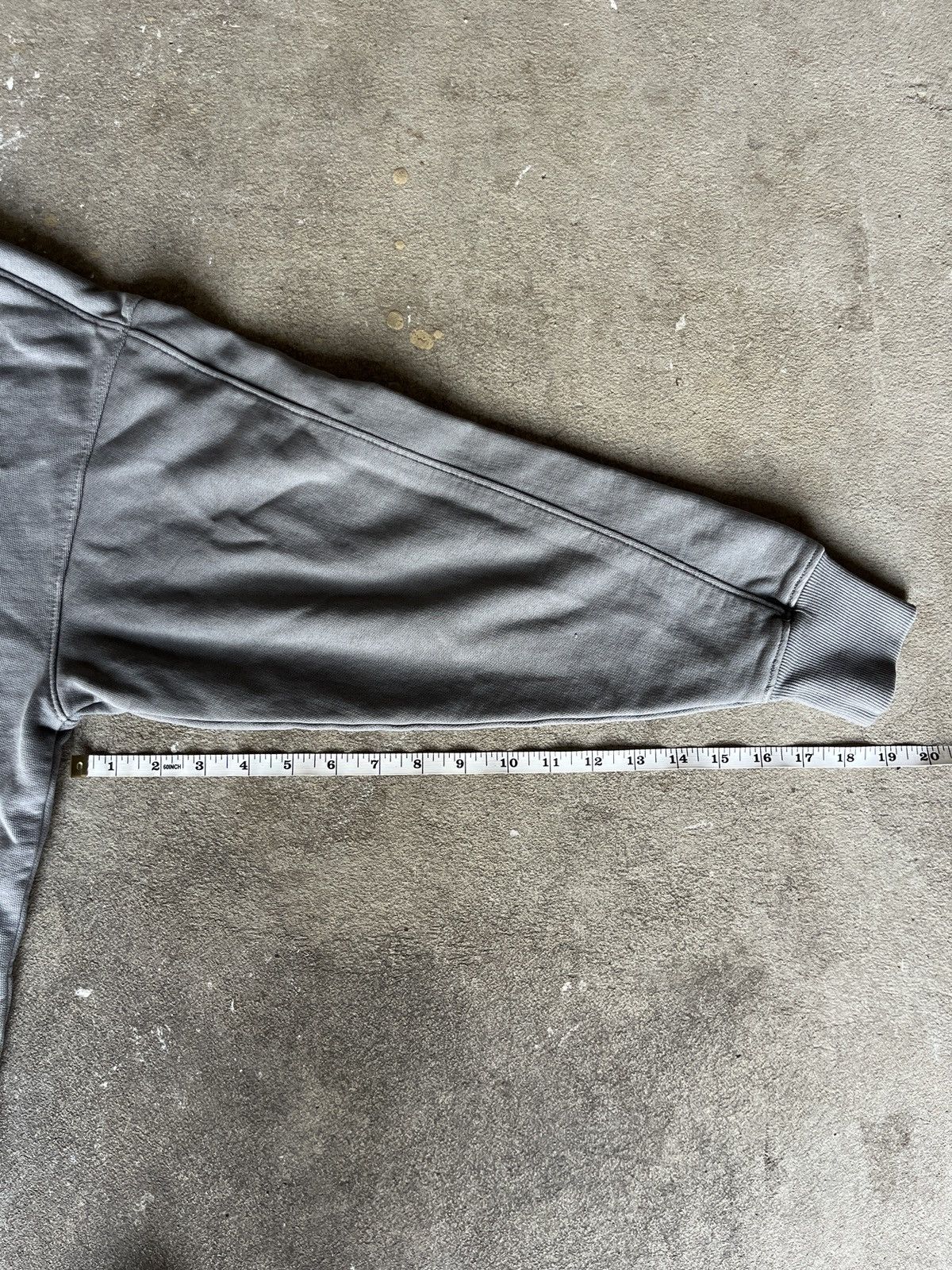 Other GREY BOXY LOOSE ZIP UP HOODIE (S) Size US S / EU 44-46 / 1 - 13 Thumbnail