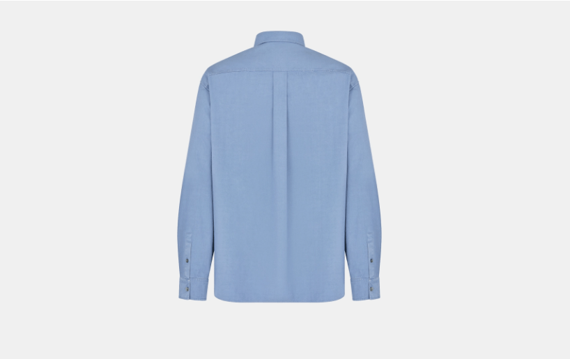 Dior o1w1db10525 413C50 Shirt in Blue Size US S / EU 44-46 / 1 - 2 Thumbnail