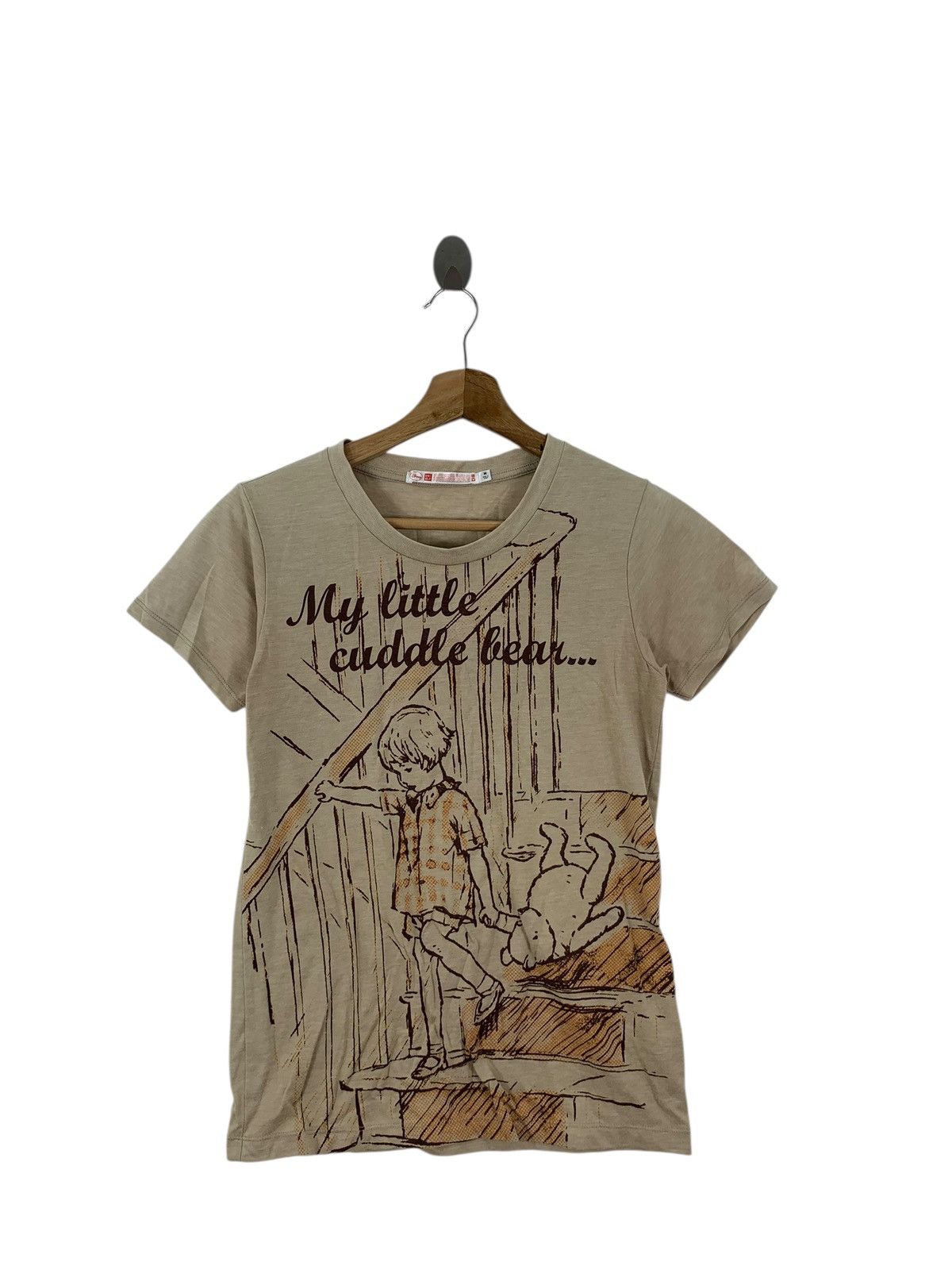 Uniqlo UNIQLO x DISNEY My Little Cuddle Bear Cartoon Tee Shirt Size M / US 6-8 / IT 42-44 - 3 Thumbnail