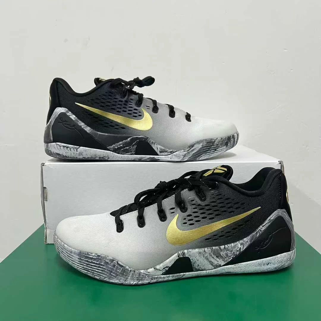 Nike Nike Kobe9 Black White Gigi 45 Near Mint, minor stains $899 Size US 12 / EU 45 - 4 Thumbnail