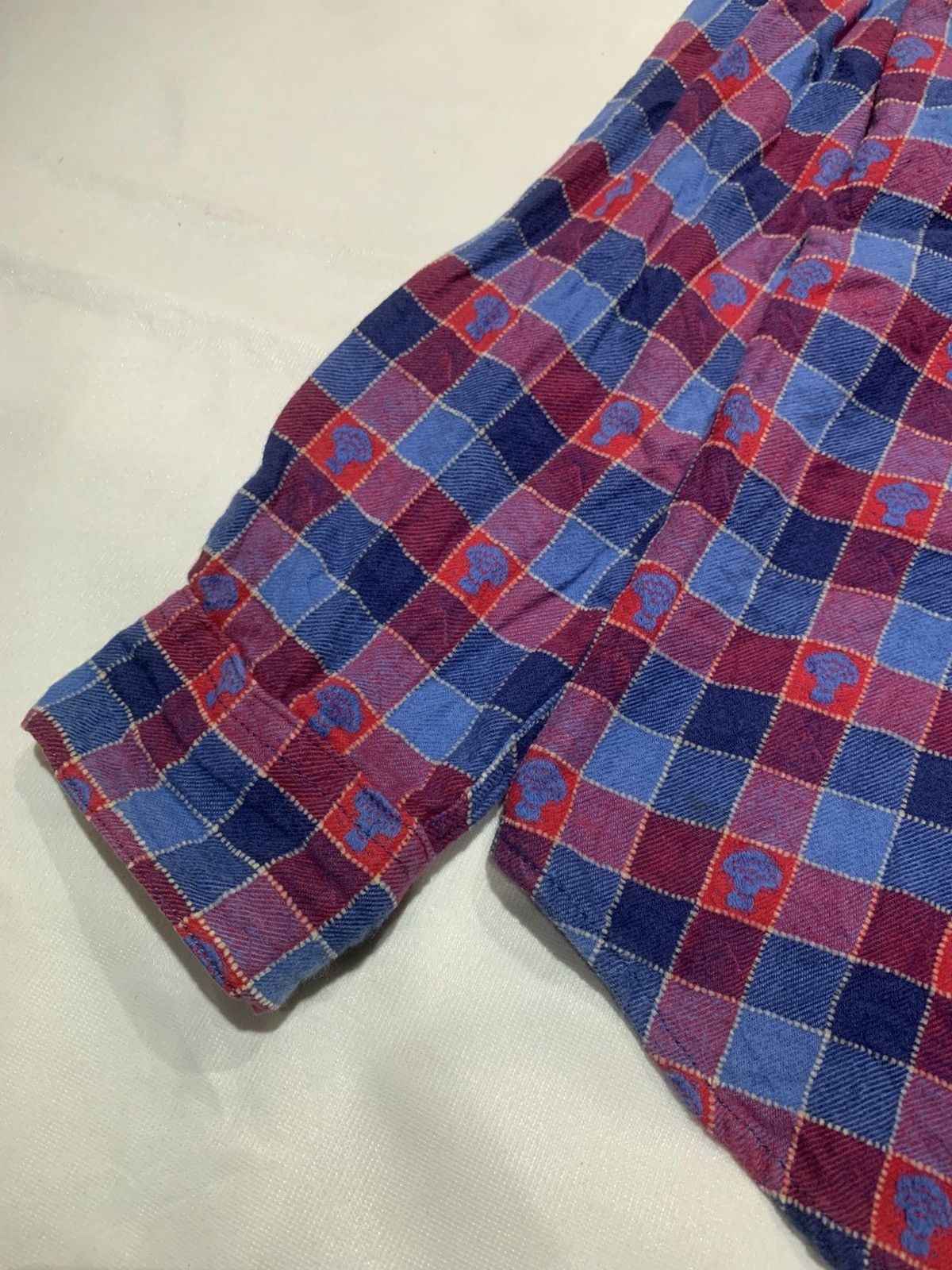 Ne-Net Ne-Net FLANNEL SHIRT ALL OVER LOGO Size US M / EU 48-50 / 2 - 3 Thumbnail