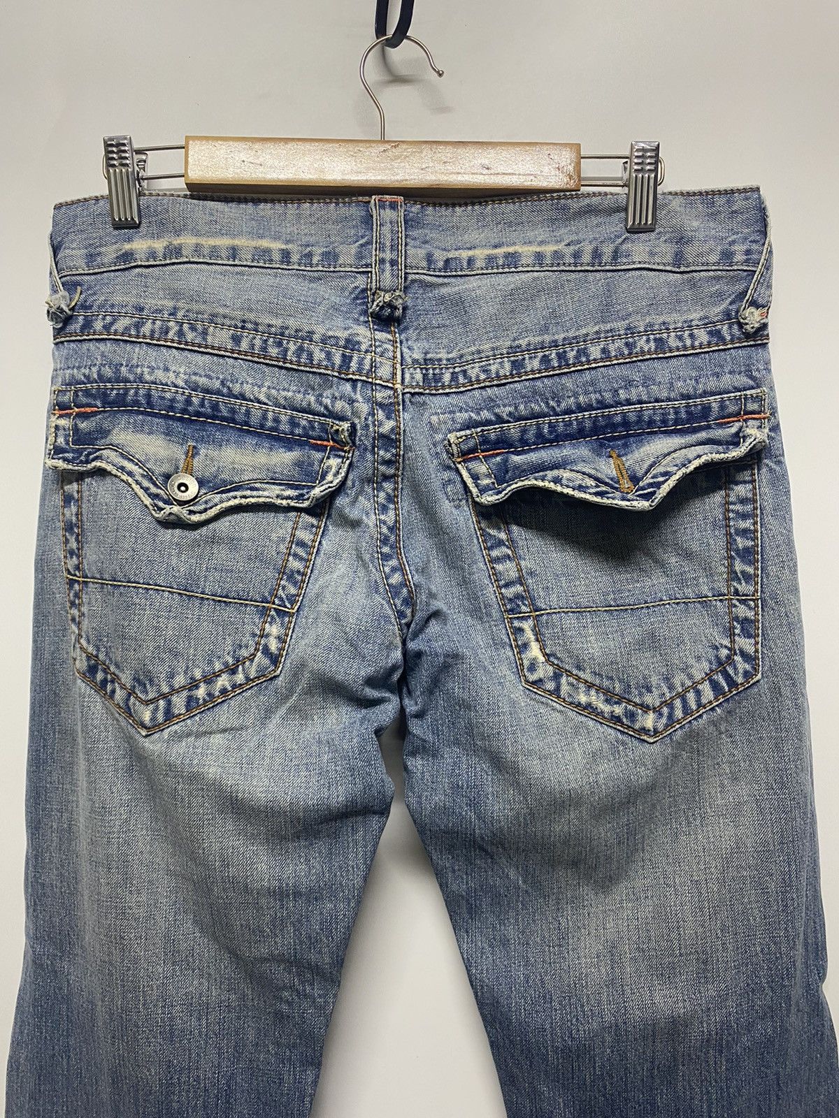 If Six Was Nine × semanticdesign Semantic Design Japan Distressed Goth Denim Jeans Size US 32 / EU 48 - 5 Thumbnail