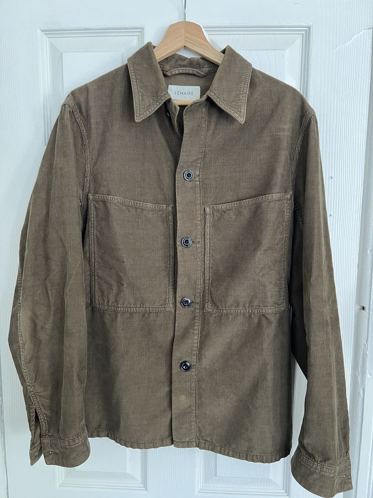 Lemaire Lemaire Corduroy Overshirt Size US S / EU 44-46 / 1 - 1 Thumbnail