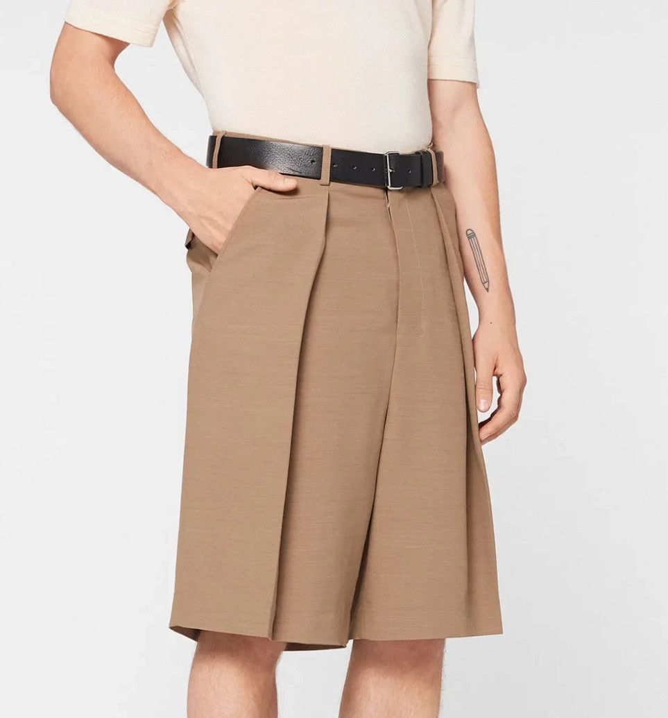 AMI Ami - S/S 20 - Pleated Bermuda Shorts Size US 30 / EU 46 - 2 Thumbnail