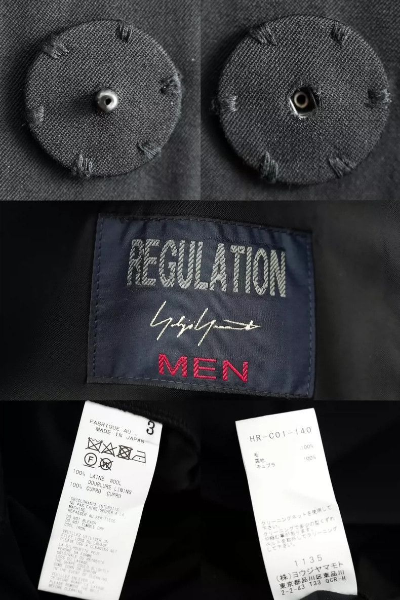 Yohji Yamamoto Yohji Yamamoto Yohji Yamamoto Black Long Coat for Boxers Size US L / EU 52-54 / 3 - 7 Thumbnail