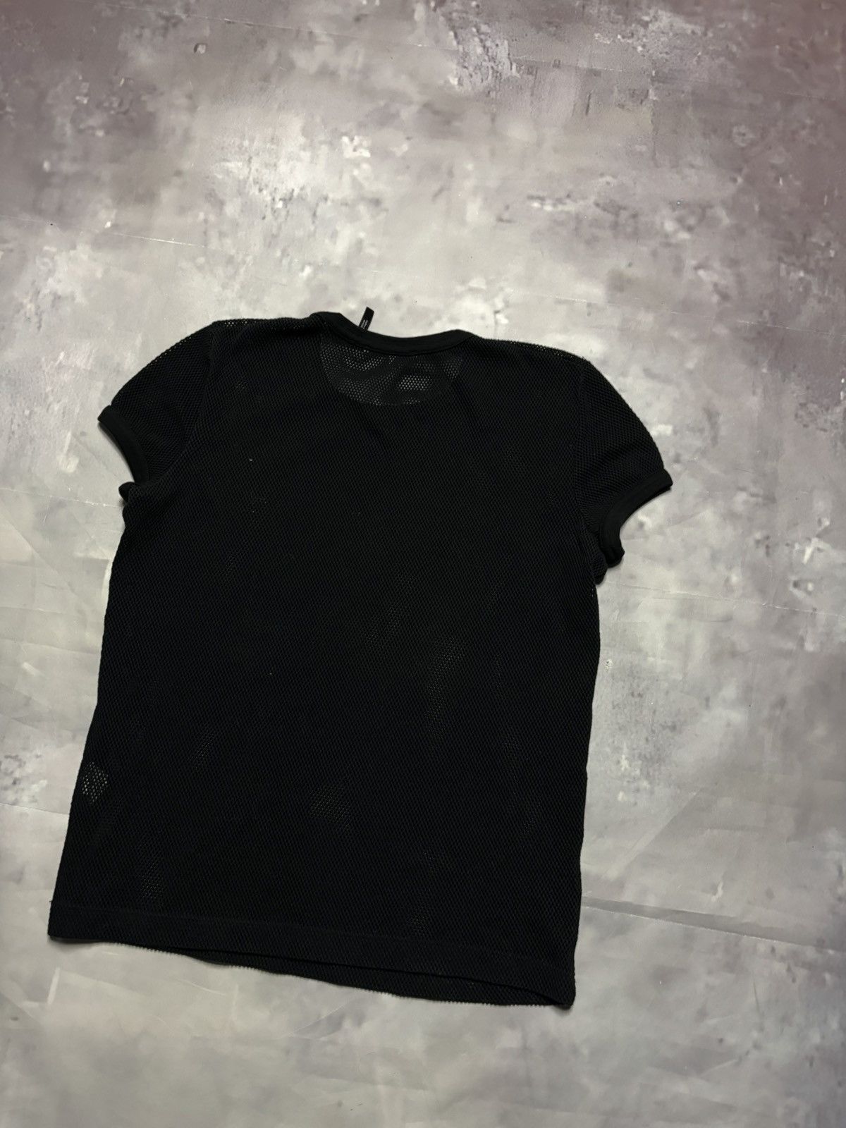 Helmut Lang helmut lang black archive mesh top Size L / US 10 / IT 46 - 9 Thumbnail