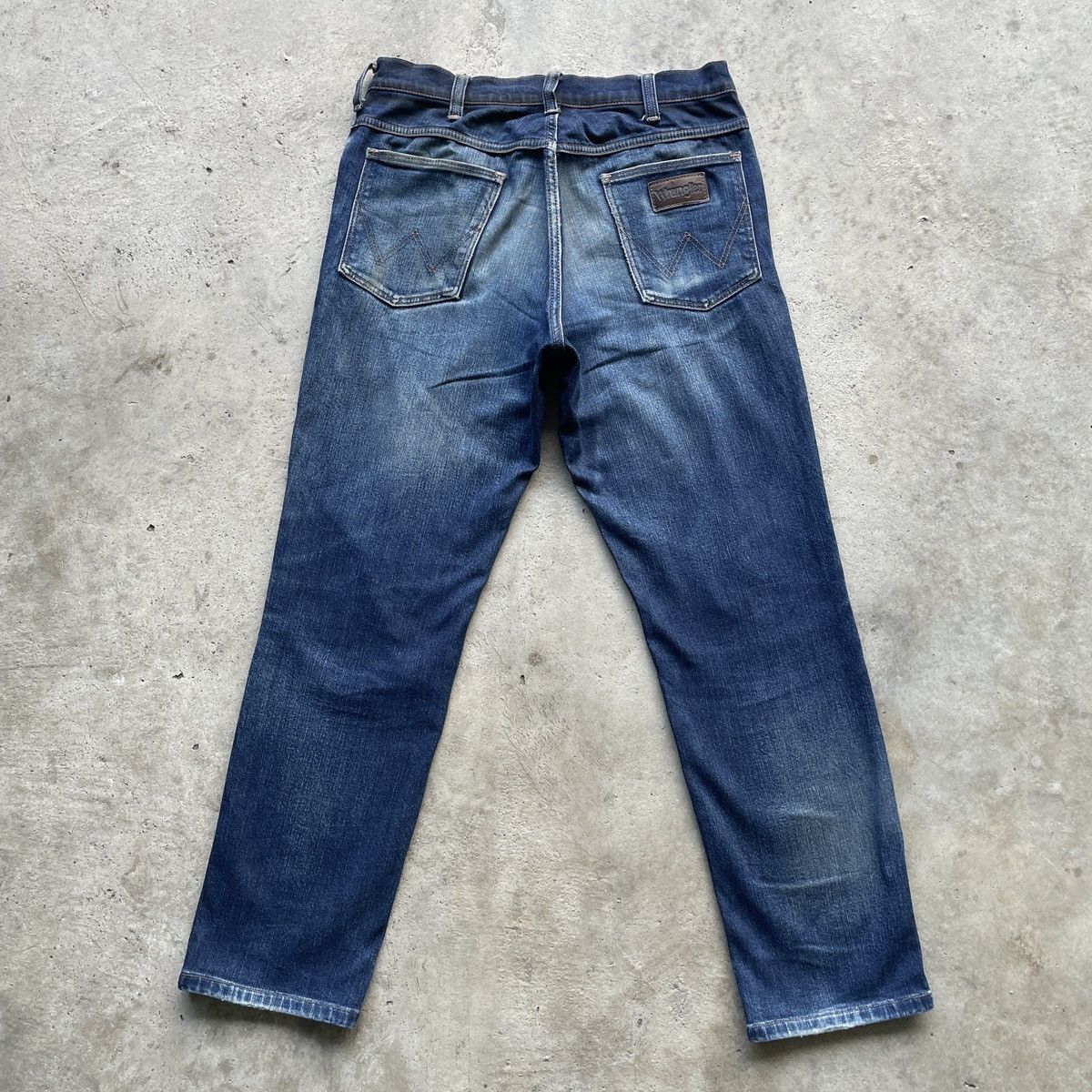 Vintage Vintage Wrangler Faded Distressed Denim Jeans Pants W30 Size US 30 / EU 46 - 11 Thumbnail