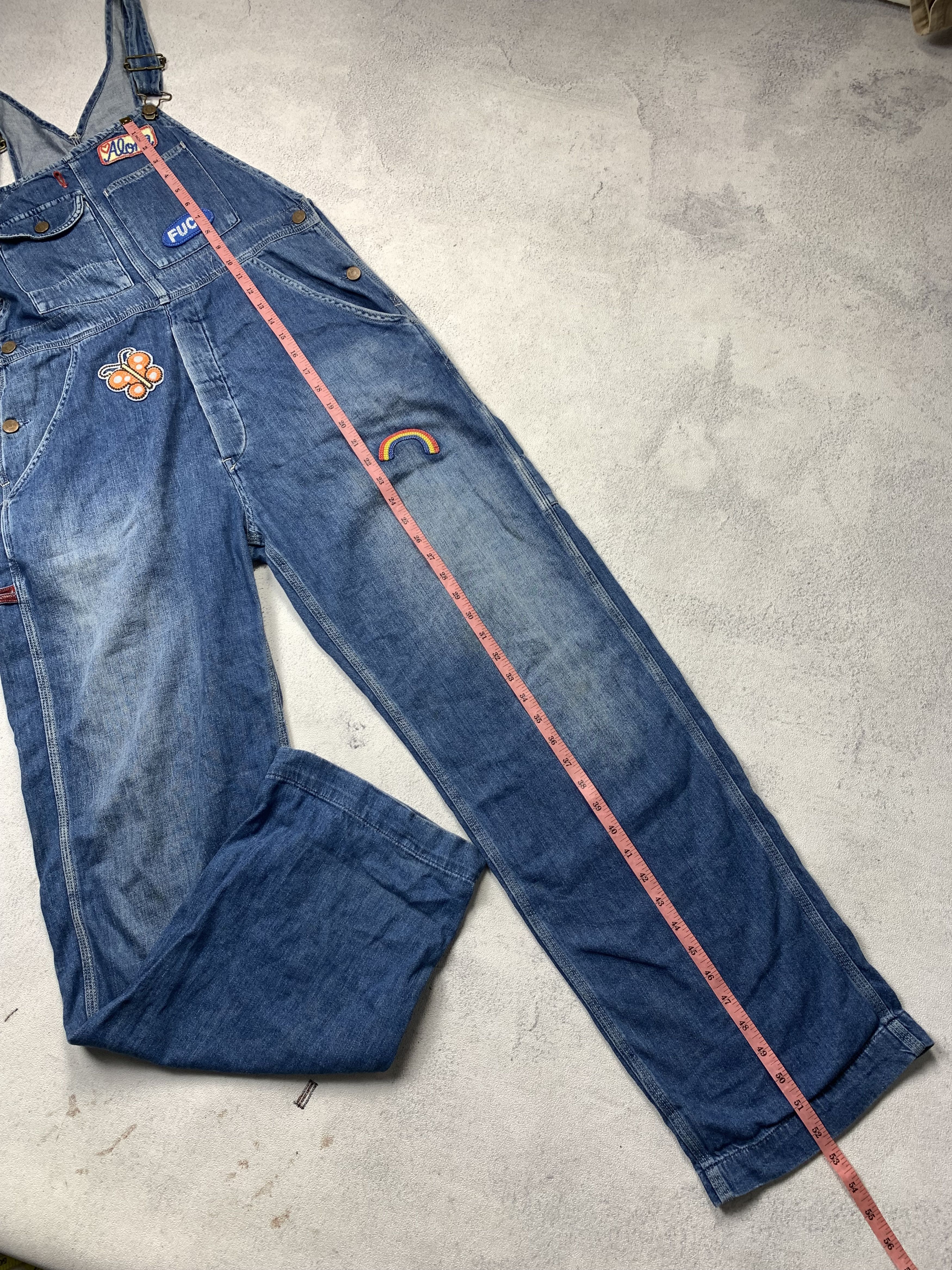 Hysteric Glamour Hysteric Glamour 90s Vintage Denim Overalls Jumpsuit Size US 34 / EU 50 - 6 Thumbnail