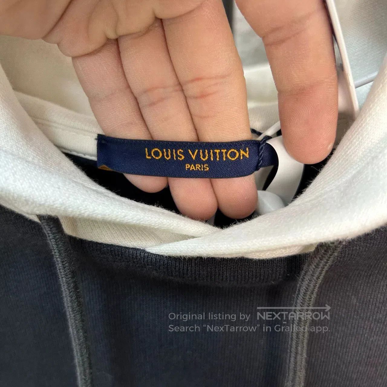 Louis Vuitton Louis Vuitton 2054 Black White Hoodie XS. Size US XS / EU 42 / 0 - 3 Thumbnail