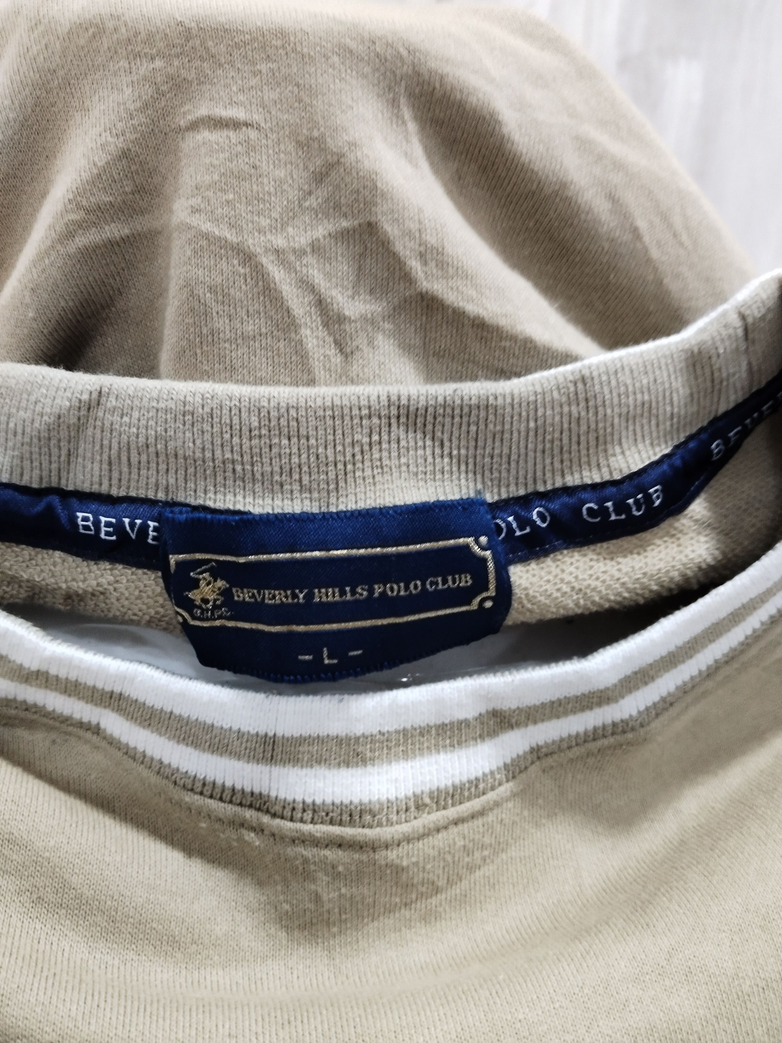 Beverly Hills Polo Club × Polo Ralph Lauren Beverly hills Polo club Embroidery Logo Sweatshirt Size US L / EU 52-54 / 3 - 3 Thumbnail
