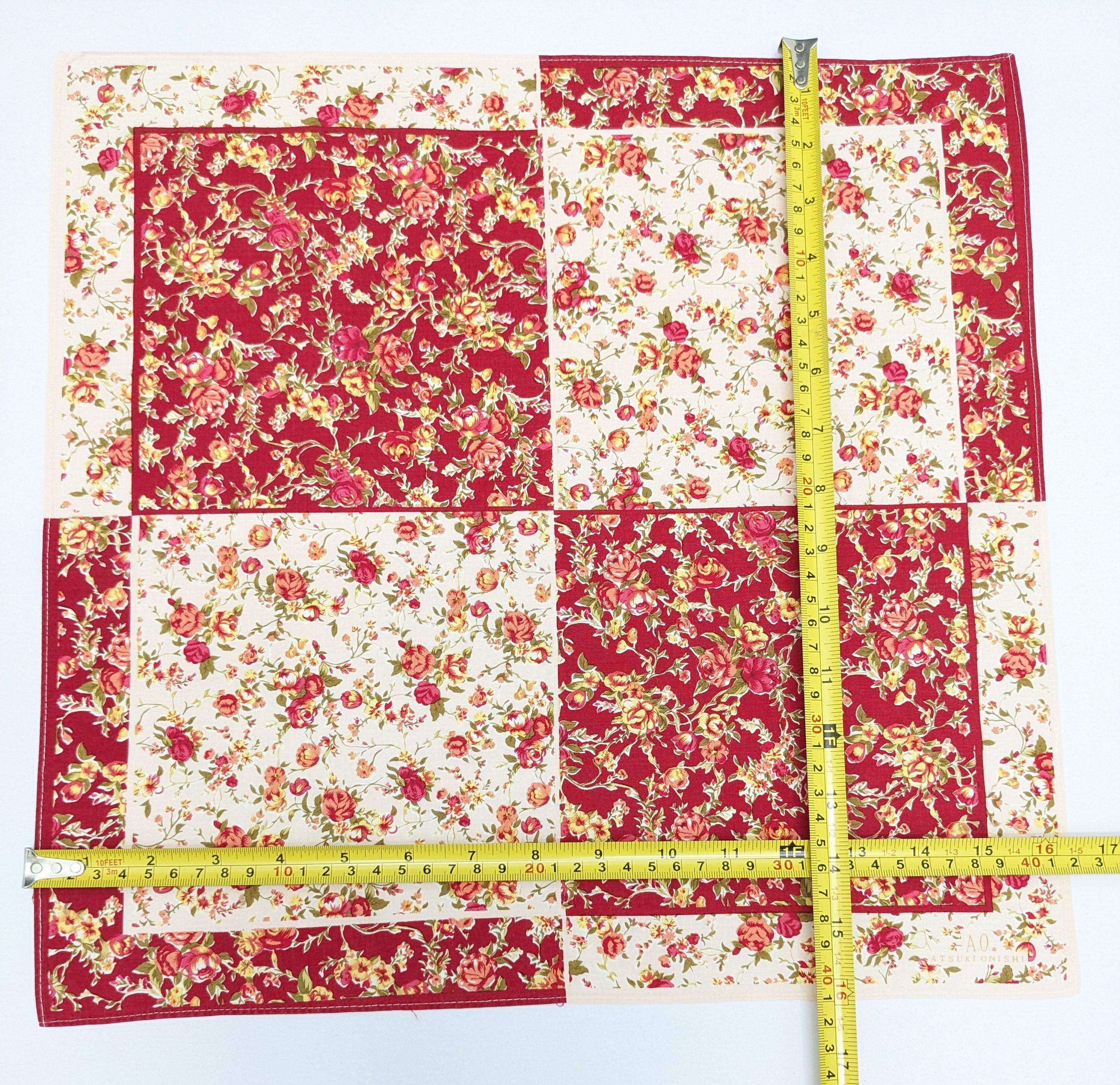 Japanese Brand Vintage Japanese Designer Red Rose Floral Atsuki Onishi A.O. Size ONE SIZE - 4 Thumbnail