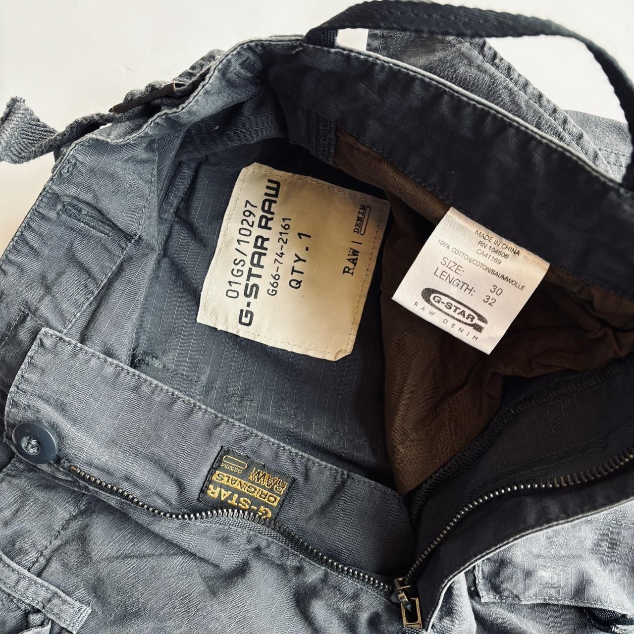 G-Star G-Star Raw S.C. Chopper Art Pant blue wide cargo 30 x 32 Size US 30 / EU 46 - 5 Thumbnail