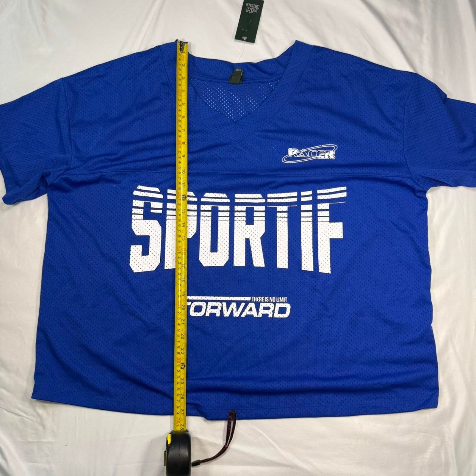 & Other Stories Blue Graphic mesh jersey T-shirt from Wild Fable™ Size XXL / US 16-18 / IT 52-54 - 5 Thumbnail