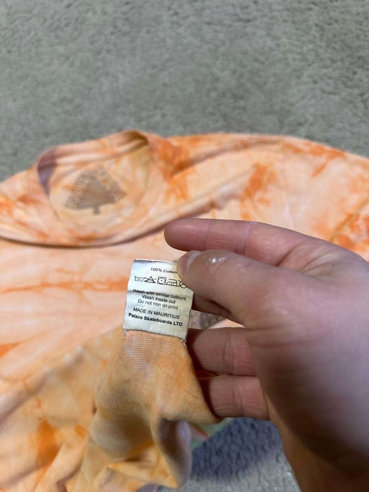 Palace Palace Tshirt Tie Die Multicolor Sz M Size US M / EU 48-50 / 2 - 6 Thumbnail