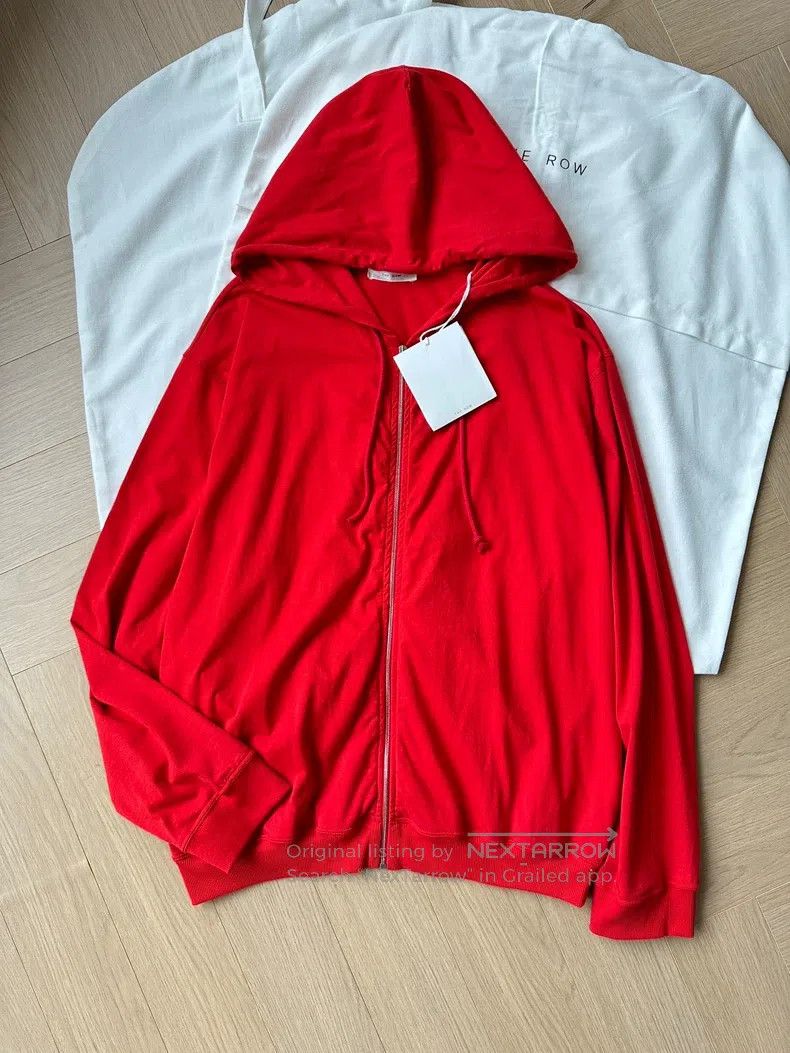 The Row The Row Red Women's Sweatshirt Jacket Size XS / US 0-2 / IT 36-38 - 1 Thumbnail