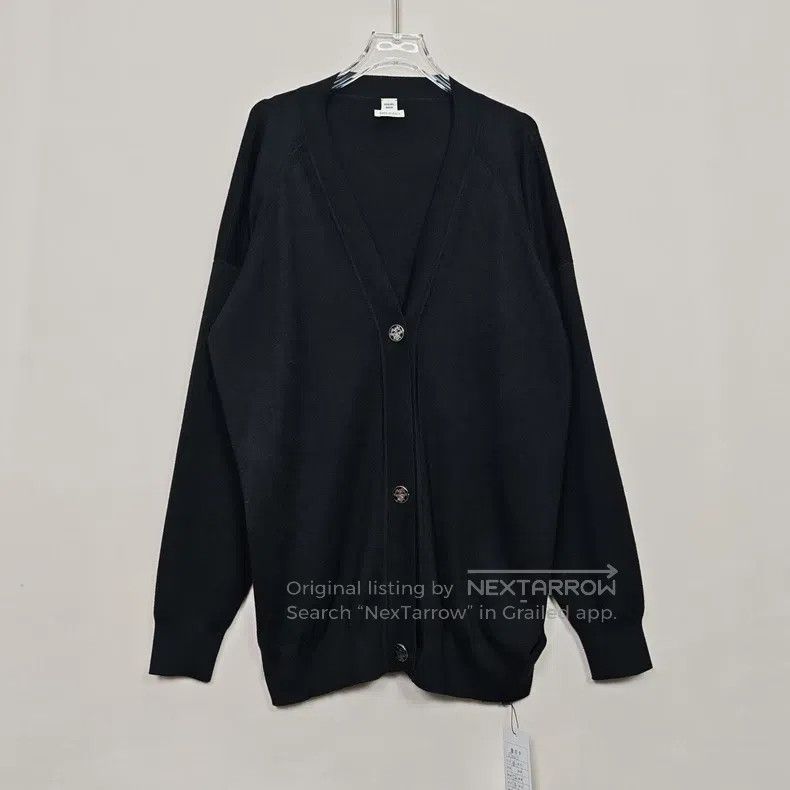 Hermes Hermes Black Knit Cardigan Jacket Size XS / US 0-2 / IT 36-38 - 1 Thumbnail