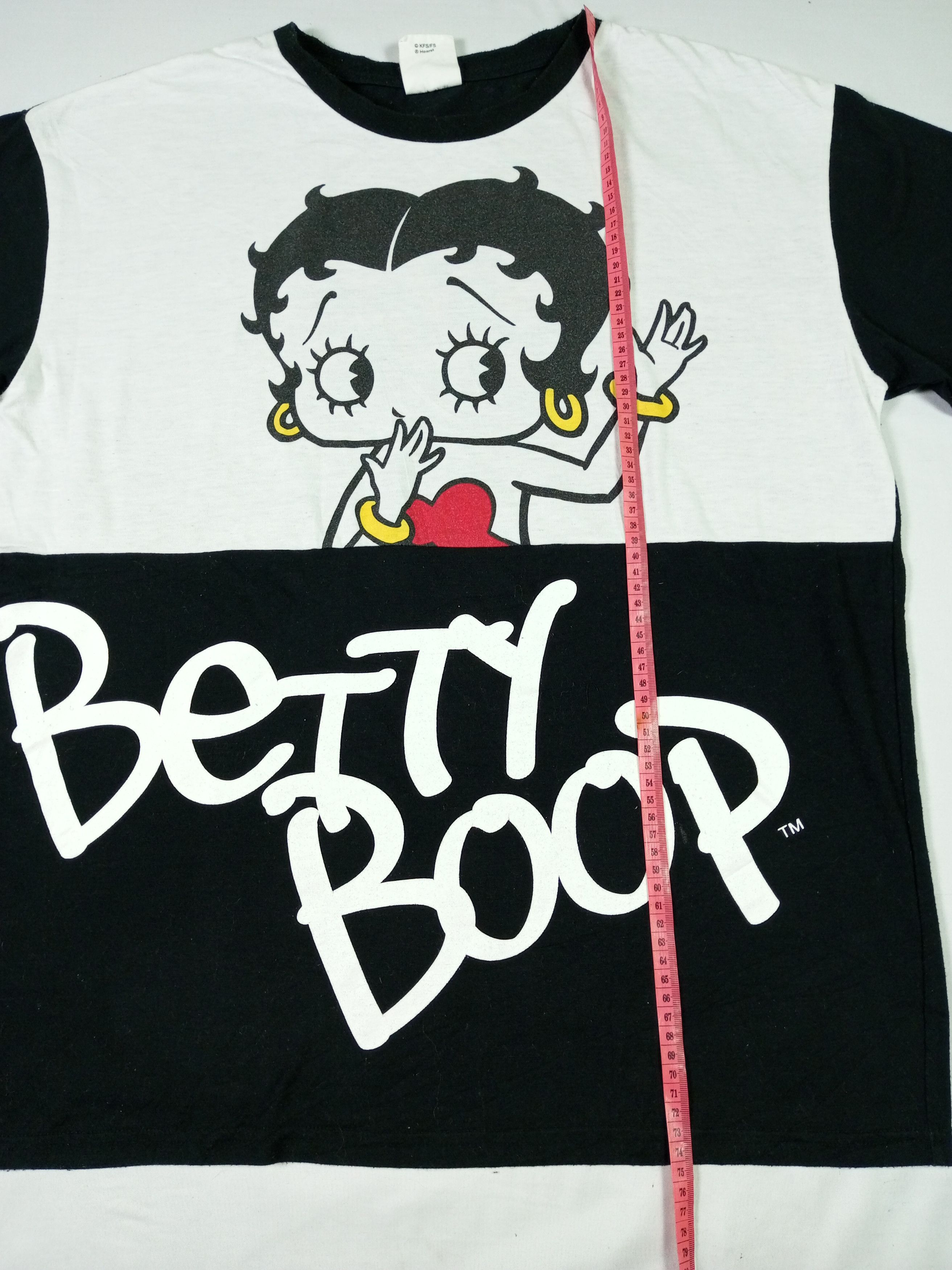 Vintage VINTAGE BETTY BOOP X DENIFITS T-SHIRT Size US L / EU 52-54 / 3 - 6 Thumbnail