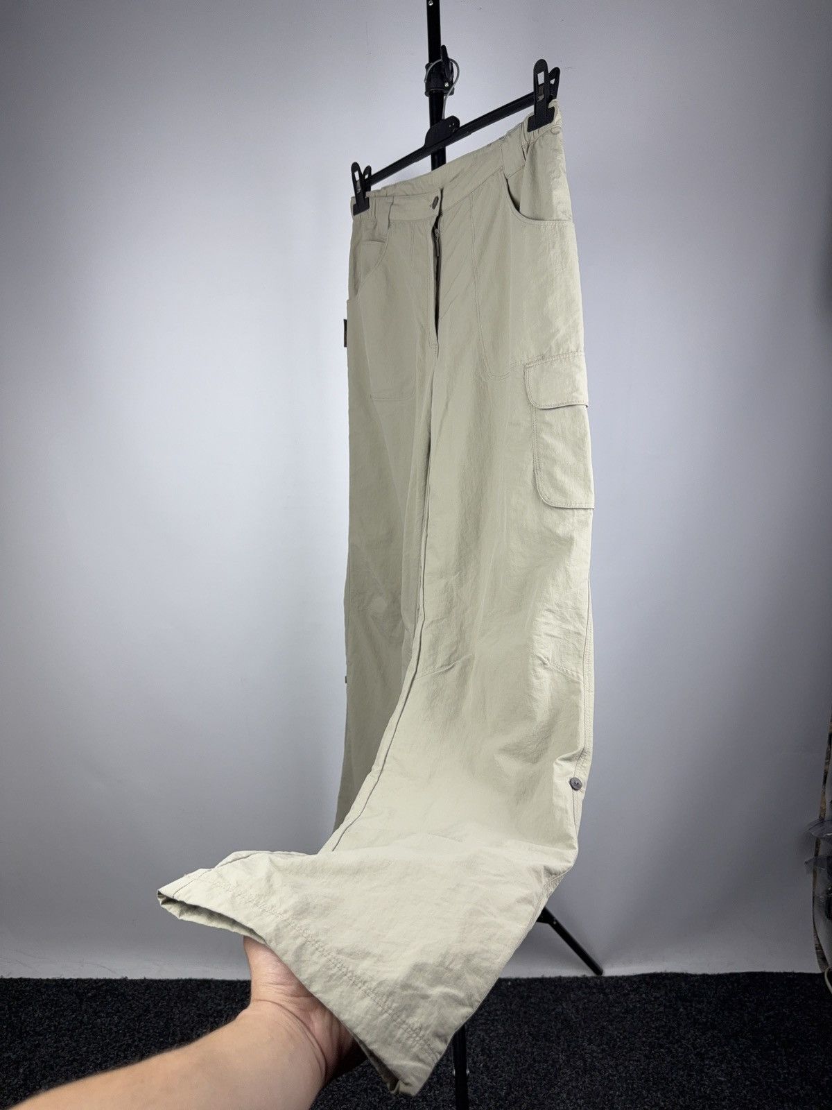 SALEWA Outdoor Salewa 5C Beige Tech Outdoor Cargo Pants M Size Size 28" / US 6 / IT 42 - 4 Thumbnail