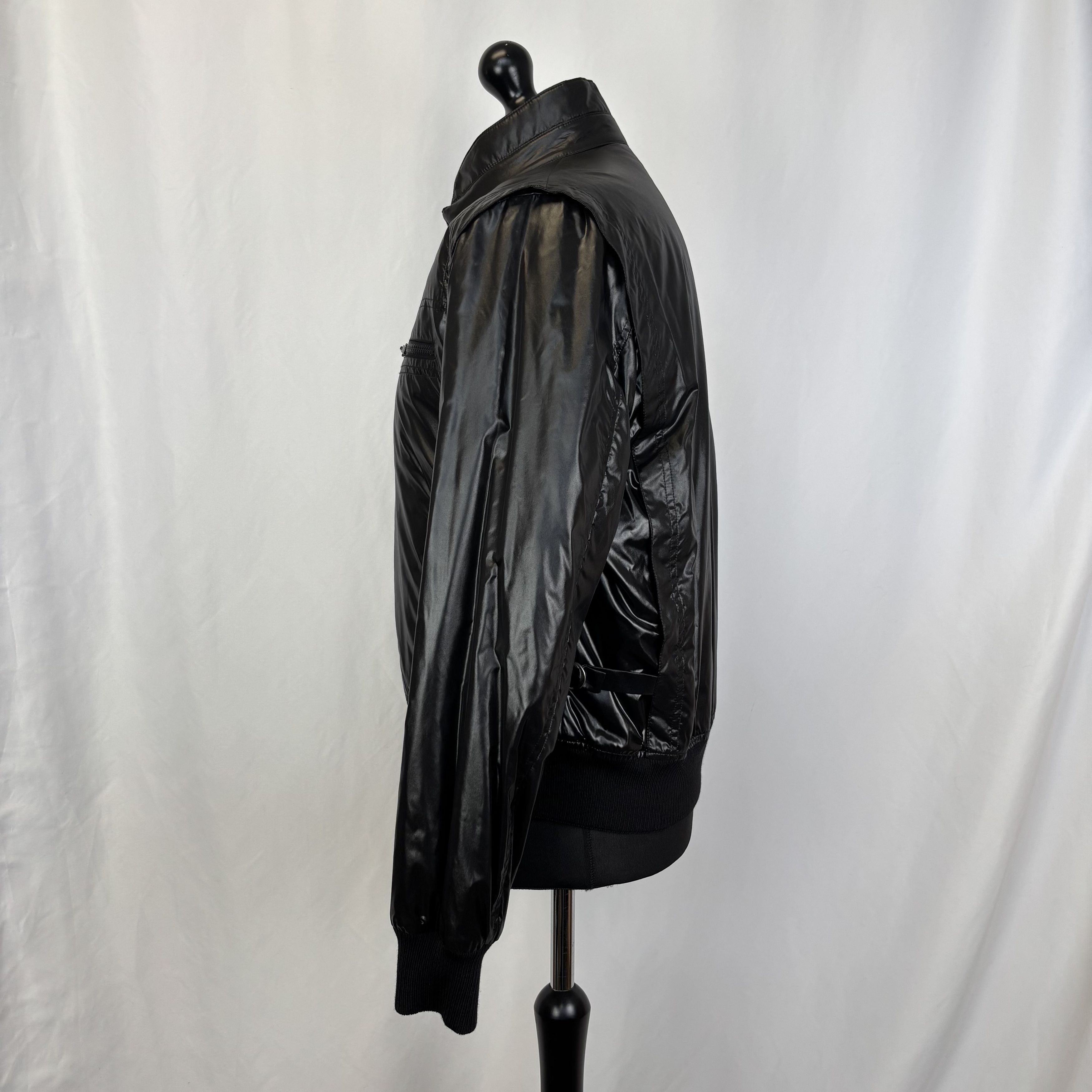Saint Laurent Paris Saint Laurent Striped Puffa Coat Size US L / EU 52-54 / 3 - 4 Thumbnail