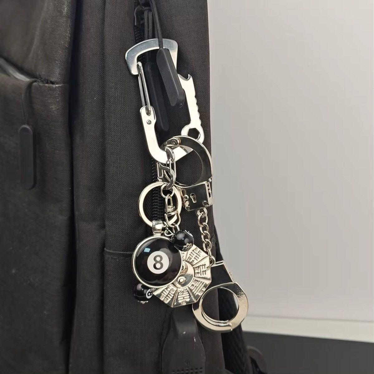 Anime Metal Set Carabiner Keychain Size ONE SIZE - 4 Thumbnail