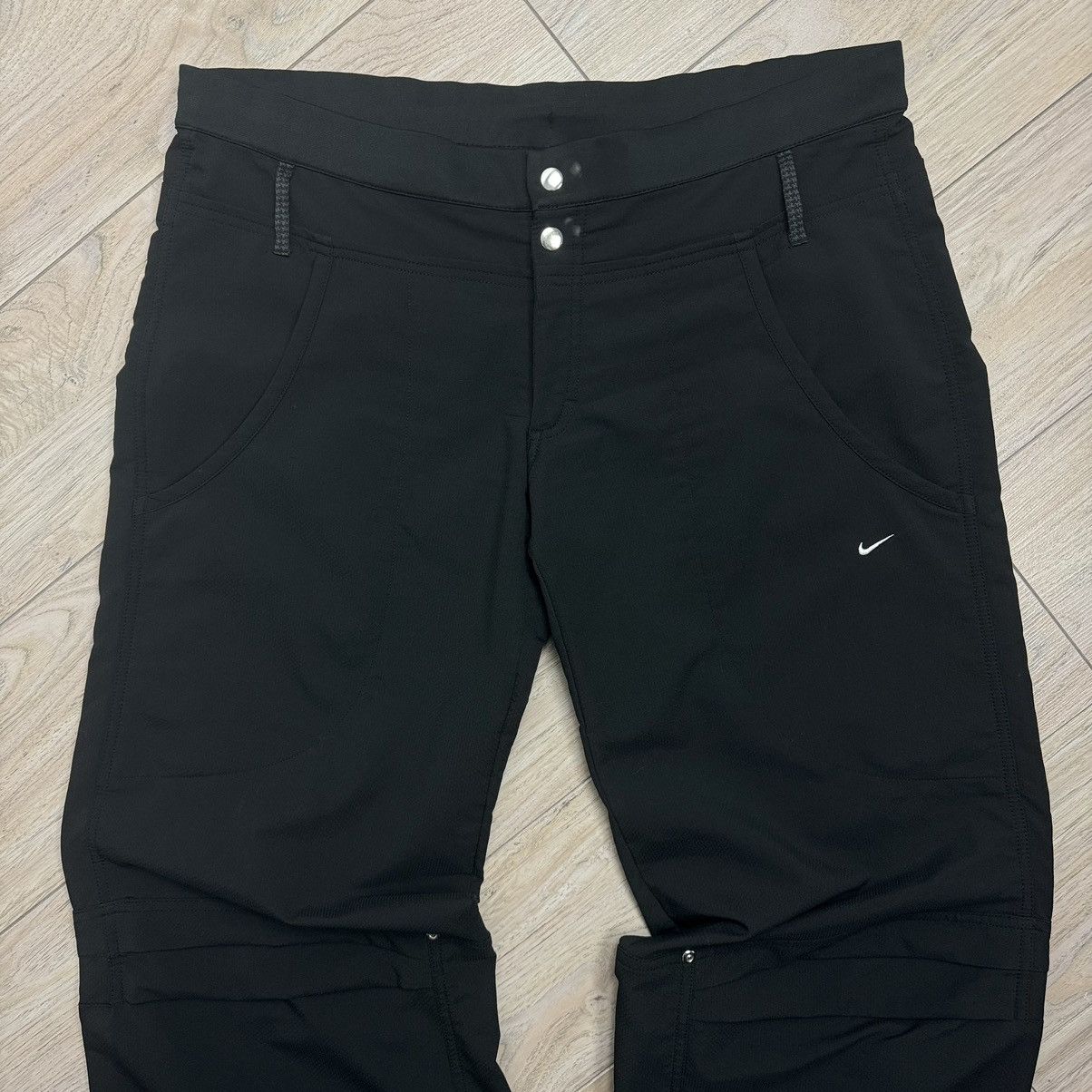 Nike Vintage Nike 90s Sphere Dry Baggy Drill Black Sweatpants Size US 37 - 6 Thumbnail