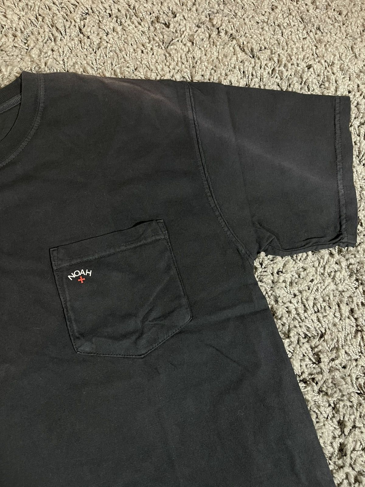 Noah Noah Classic Pocket Mini Box Logo Tee Black Size US M / EU 48-50 / 2 - 2 Thumbnail