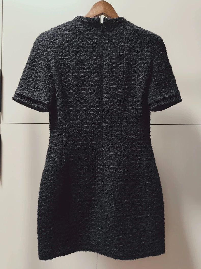 Saint Laurent Paris saint Laurent parisBlack Short Sleeve Dress 2503-Nextarrow Size XS / US 0-2 / IT 36-38 - 2 Thumbnail