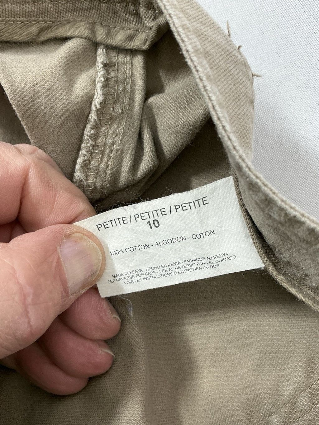 Gloria Vanderbilt Womans Excellent.Gloria Vanderbilt Brown Jeans 10 P Size 32" / US 10 / IT 46 - 4 Thumbnail