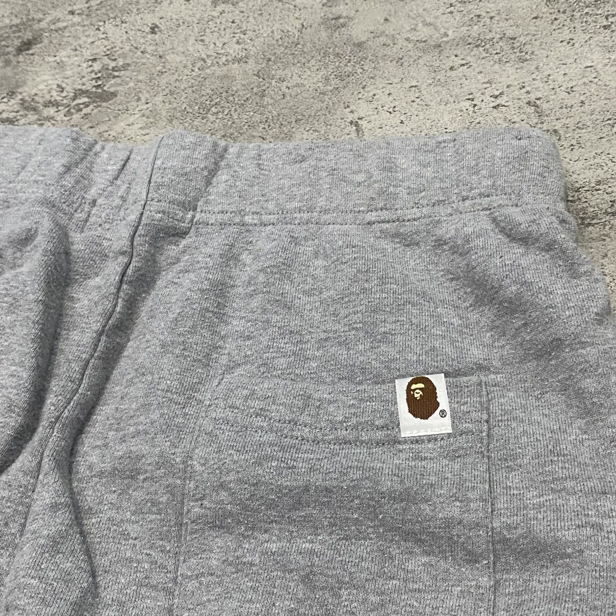 Bape Bape Spellout One Point Gray Joggers Size 27" / US 4 / IT 40 - 3 Thumbnail