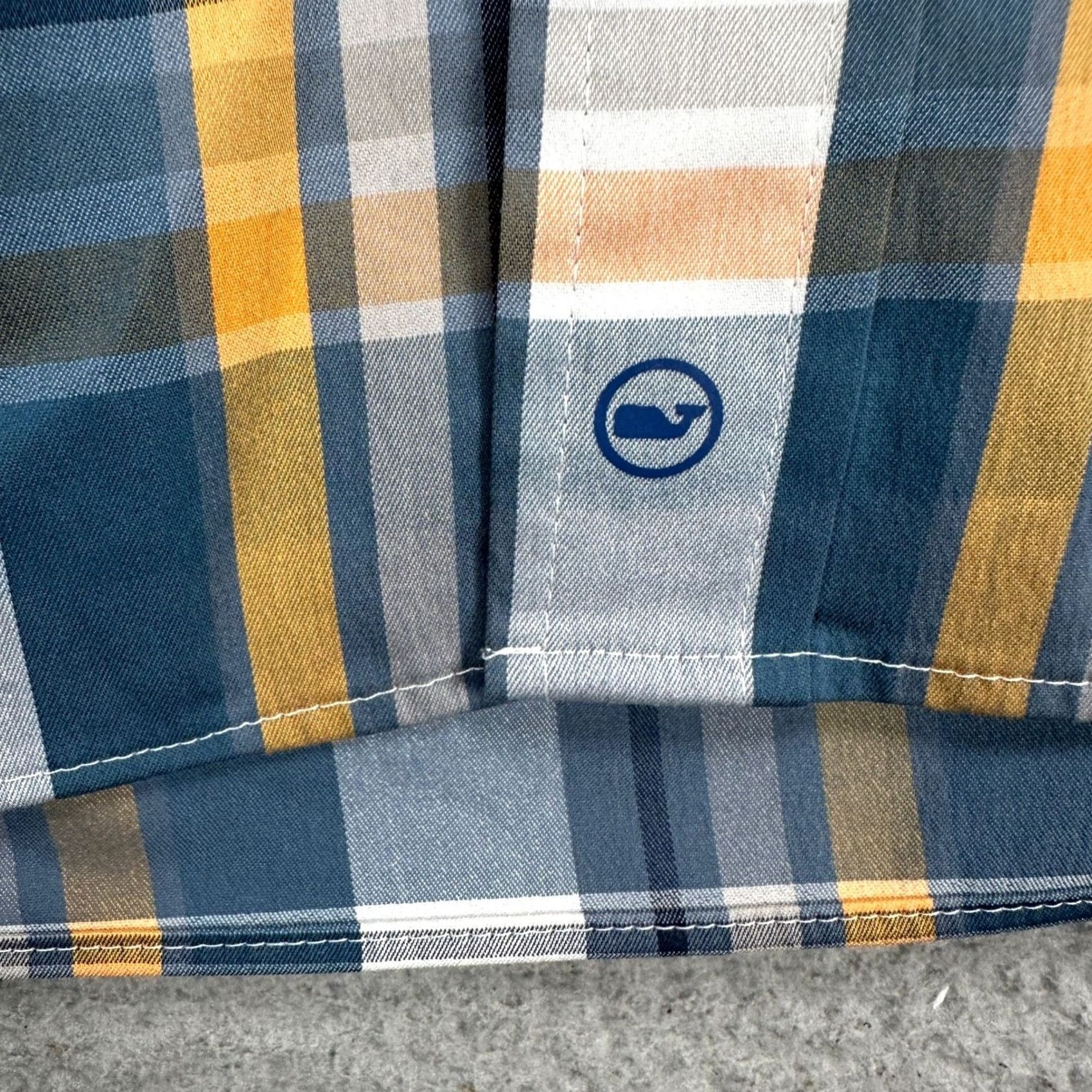 Vineyard Vines Vineyard Vines On The Go Shirt Men M Blue Plaid Button-Up OTG NEW Size US M / EU 48-50 / 2 - 7 Thumbnail